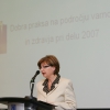 Slavnostna podelitev priznanj za najboljše primere drobre prakse na področju varnosti in zdravja pri delu za leto 2007 (Hotel Lev, Ljubljana, 22. 10. 2007)