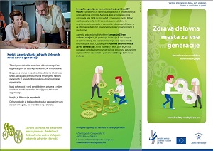 Zloženka Evropske kampanje Zdravo delovno okolje 2016